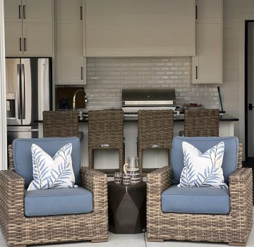 Small Blue Chairs